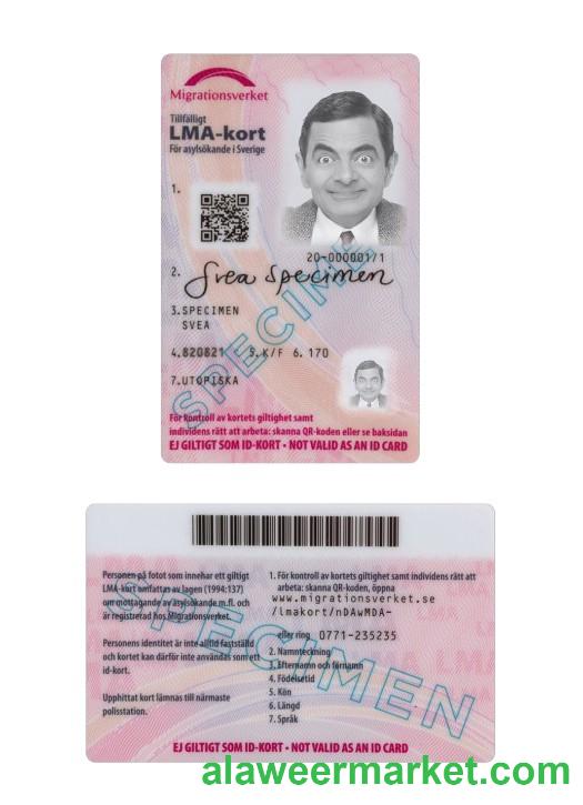 Sweden LMA card